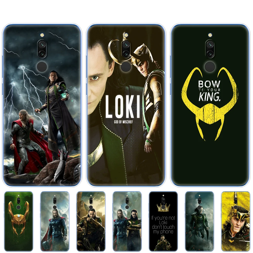 Силиконовый чехол для redmi 8a 8 note 9 PRO 8T 9S xiaomi mi NOTE 10 lite POCO F2 Pro Чехол Loki Thor|Бамперы| |