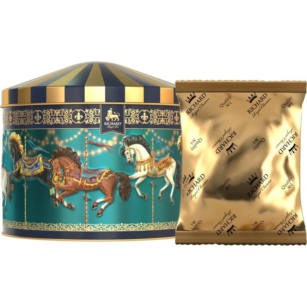 Чай Richard &quotRoyal Merry-Go-Round&quot черный крупнолистовой 100 гр |