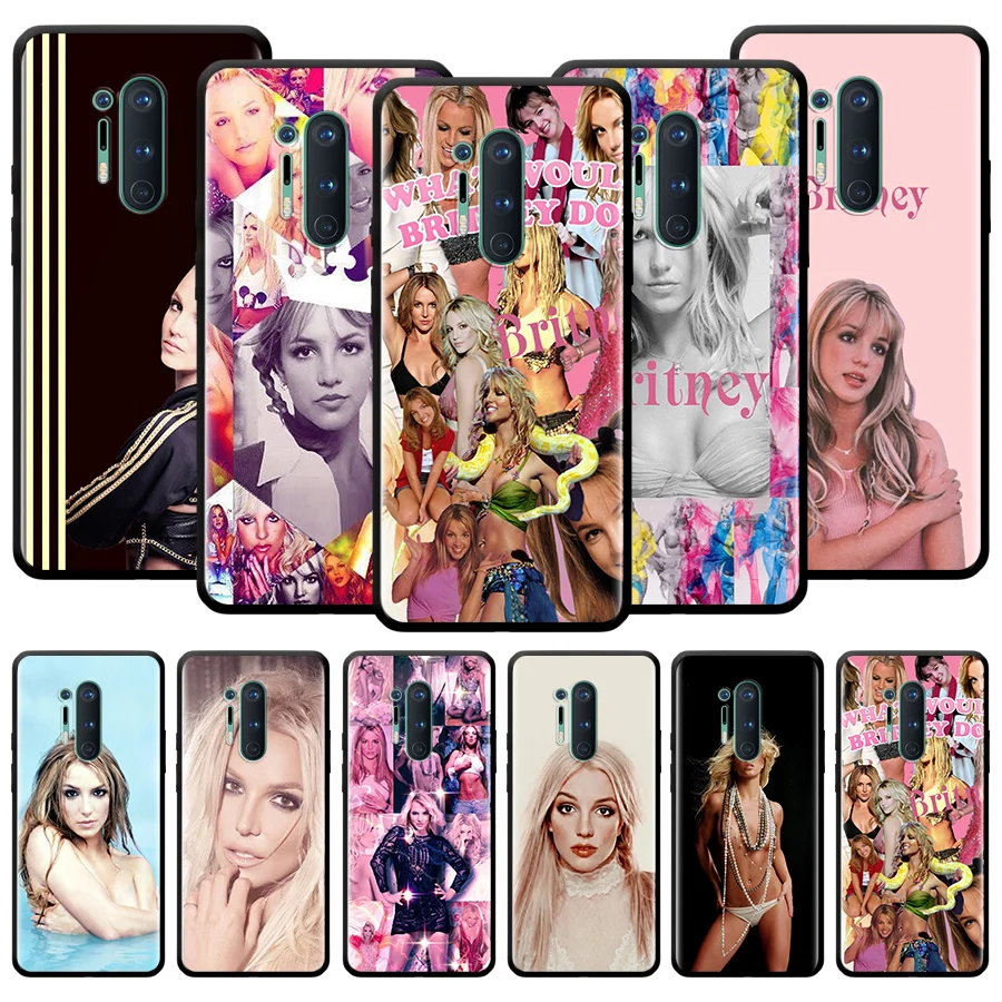 

Britney Spears Mode Customer Luxury Phone Case For Oneplus Nord N100 N200 N10 7 8 9 7T 8T 9R 9RT CE 2 Z Pro 5G Silicone Cover