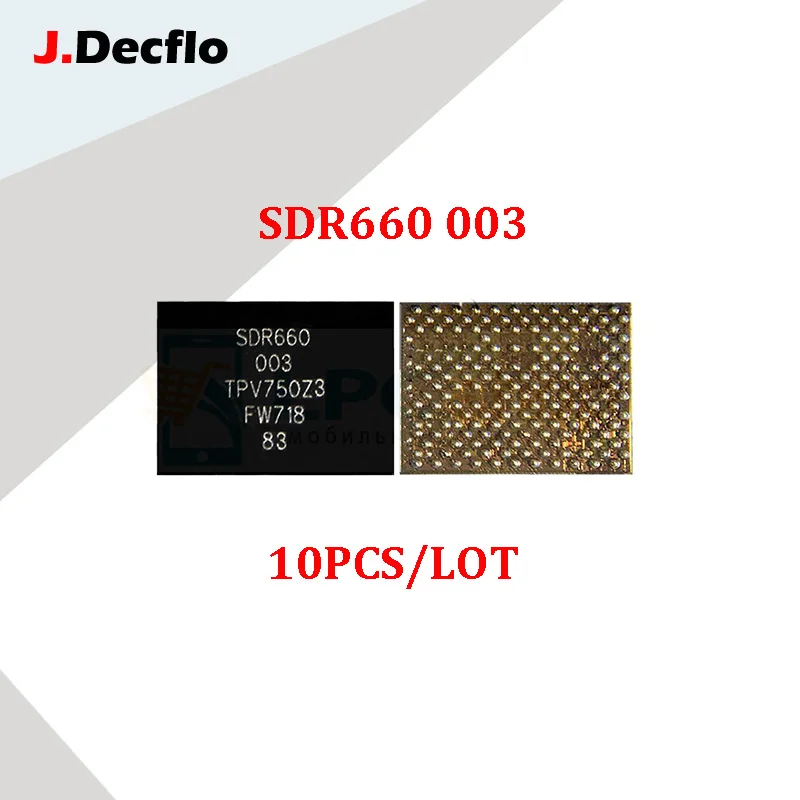 

JDecflo 10pcs/lot Original New SDR660 SDR660 003 IF Power IC Chip Repair Module Integrated Circuit Replacement Parts