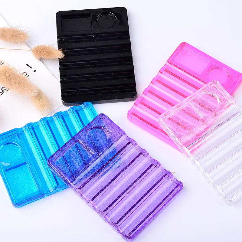

1PC Professional Nail Art Crystal Pen Holder Brush Rack Accessory Salon Tool for Manicure UV Gel Polish Bottles Storage Holder