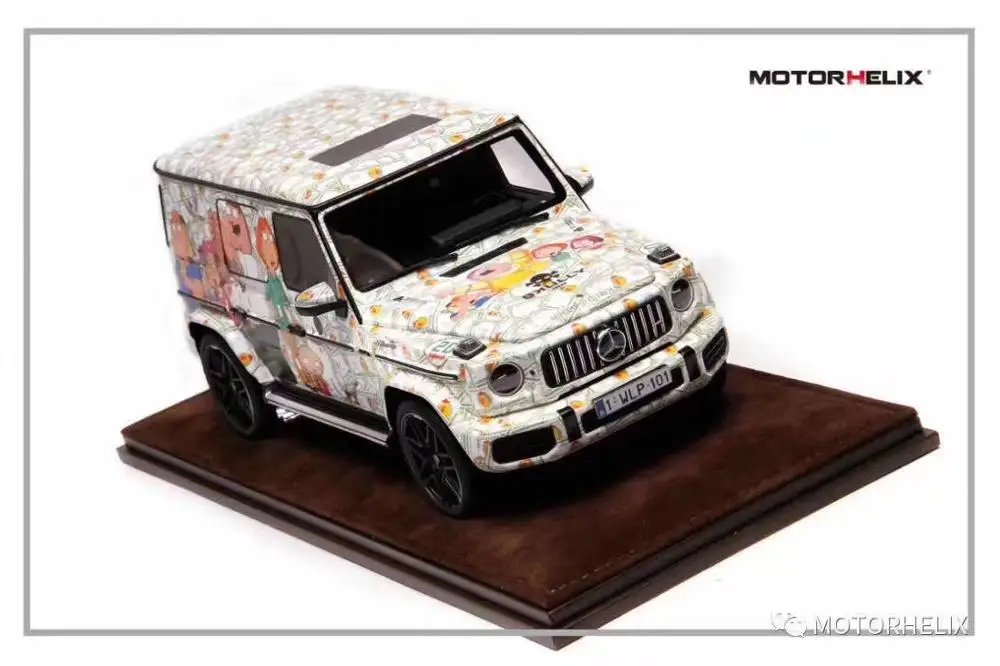 Наклейка для мотоцикла 1:64 G63 Benz Mecedes family guys наклейка автомобиля полимерная модель