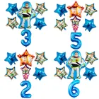 6 шт., фольгированные гелиевые шары, 32 дюйма