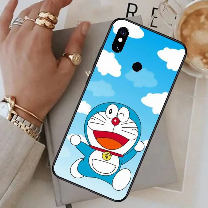 

doraemon Phone Case For Xiaomi Redmi note 7 8 9 pro 8T 9S Mi Note 10 Lite pro