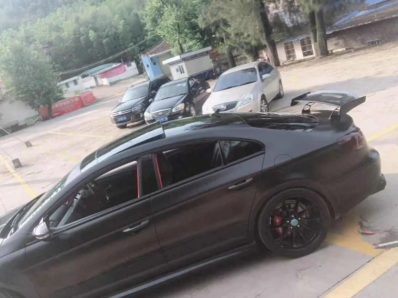 

Suitable For Gm Gt Bmw Benz Honda Modified Mad Carbon Fiber Tail Three Compartment General 3d Fixed Wing