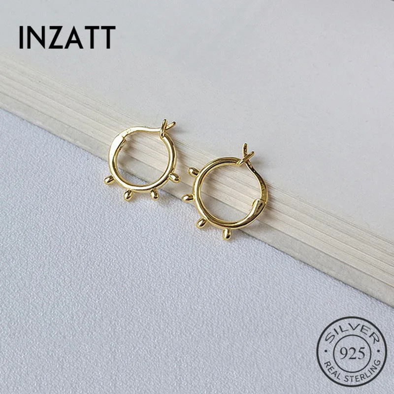 

Серьги-кольца женские из серебра 925 пробы, минималистичные