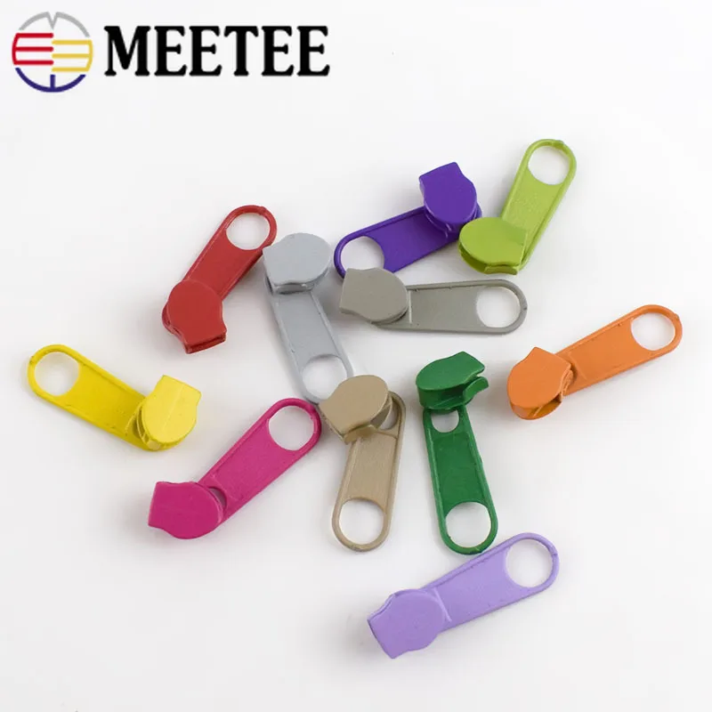 100 шт. экологичные 3 # слайдеры на молнии для нейлоновых сумок пододеяльник