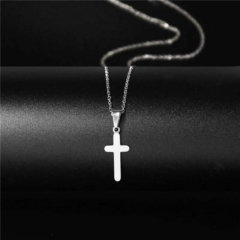 

Religious Jewelry Accessories Titanium Steel Cross Pendant Necklace Stainless Steel Pendant New Product Accessories Wholesale