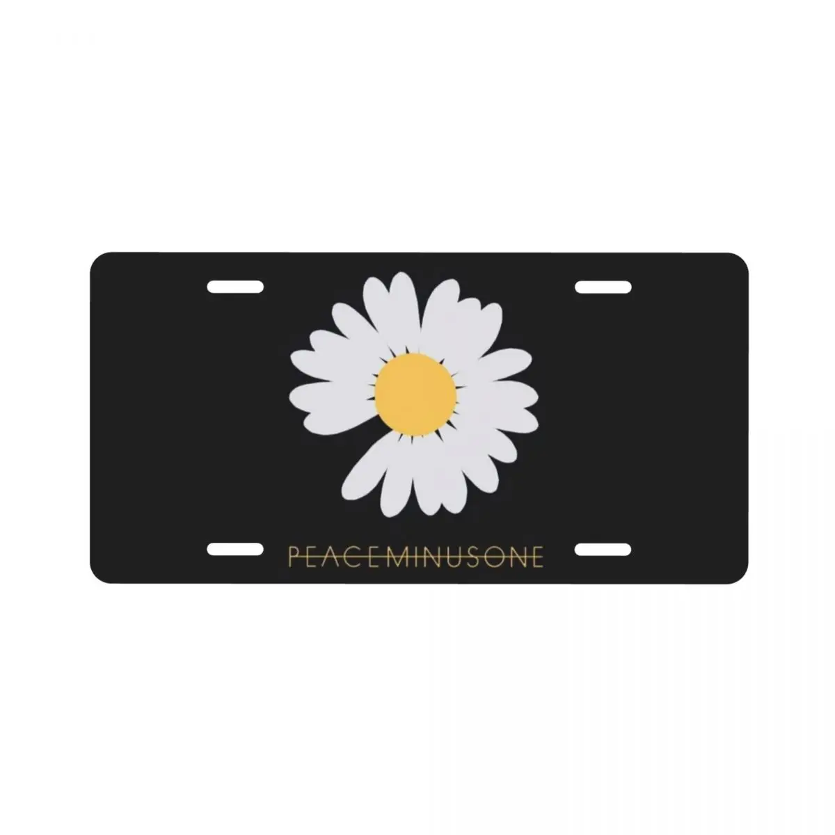 

Stylish Daisy G-Dragon 6inX12in car license plate decoration