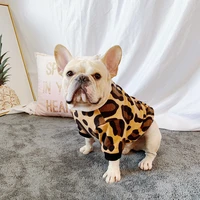 dog winter leopard print clothes pets dogs accessories and clothes for medium and large dogs accessories dog designer fashion