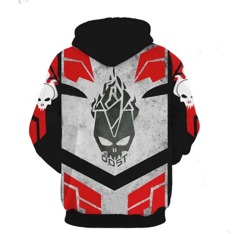 

Game Halo Cosplay Costume Jacket Hoodie Sweatshirt Halloween Tops Halloween Hooded Jersey