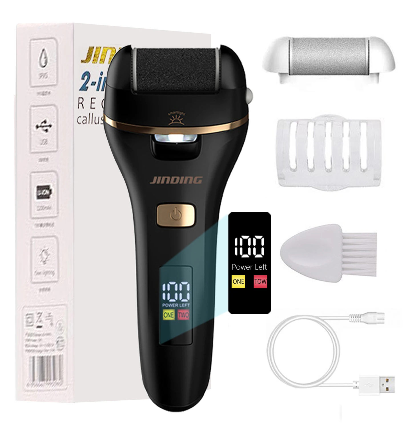 

Электрическая шлифовальная машинка для ног, средство для удаления мозолей, средство для удаления омертвевшей сухой кожи, инструменты для п...