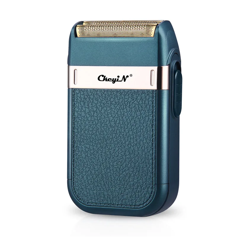 CkeyiN USB аккумуляторная беспроводная Мужская бритва с двойным лезвием