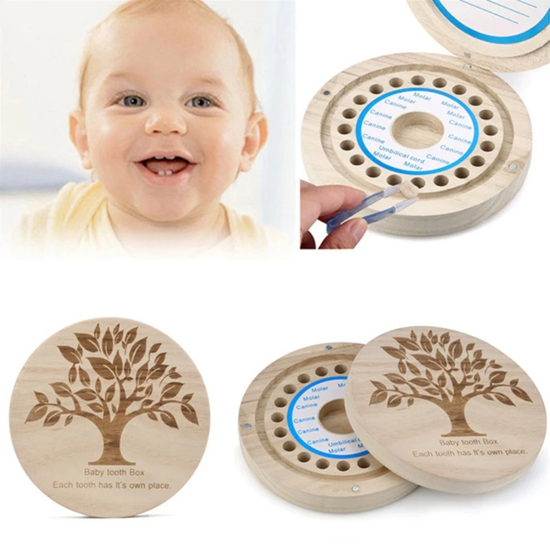 Коробка для зубов младенца хранить память детства удобно ожидая