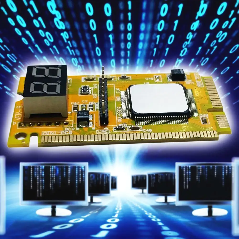 3 в 1 Мини PCI/PCI E LPC портативных ПК анализатор карта тестер диагностический тест для