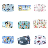 animal dog grosgrain ribbon fabric gift wrapping diy sewing wrapping art sewing bow knot crafts home packing5yc18521