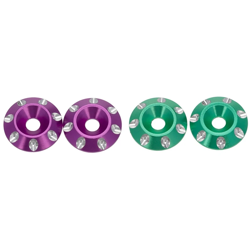 2 набора металлические гайки M3 с потайным хвостовым крылом для внедорожника