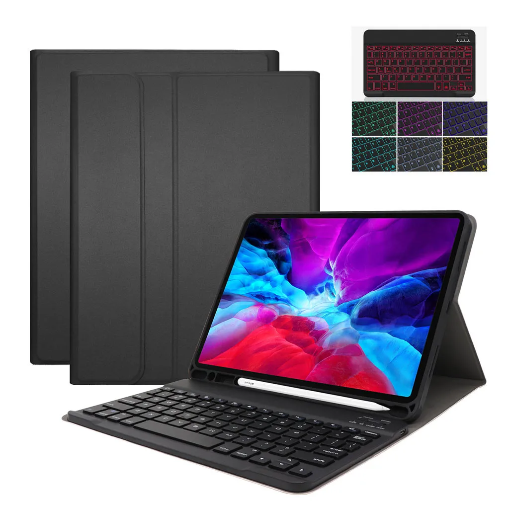Планшет Bluetooth Клавиатура Защитный чехол TUP мягкий резиновый Чехол цветная версия