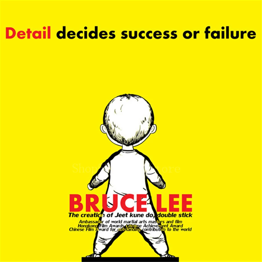 Необычный детский костюм для косплея Брюса Ли комбинезон новорожденных