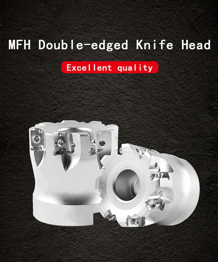 Precision fast feed milling cutter disc XLOGU030310ER-GMZ Replace kyocera MFH03R double-sided cutting cutter head