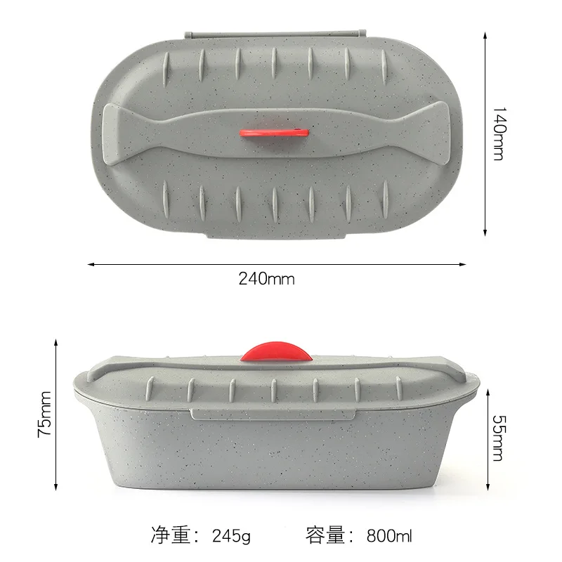 Новый Продукт Пищевой Силикон на пару миска для рыбы жареная курица