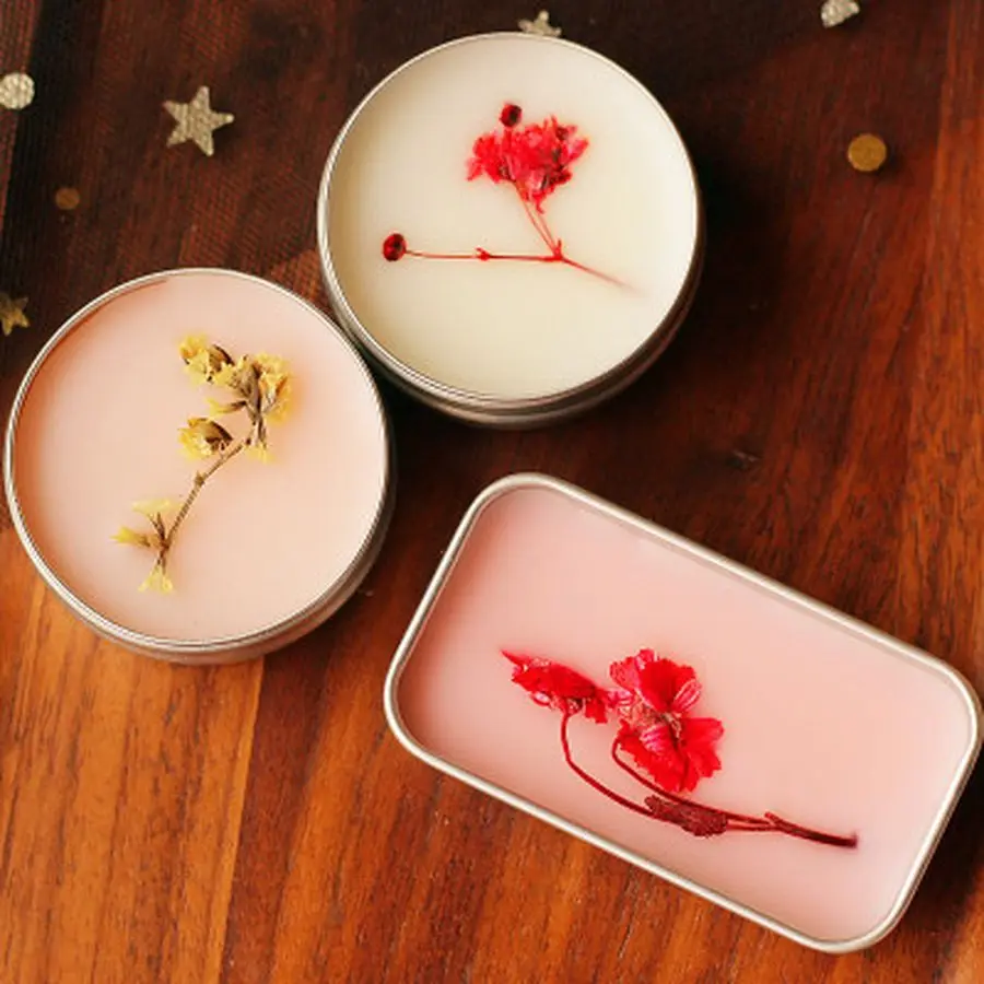 15 г растительные твердые духи ароматизатор дезодорант длительный клубника