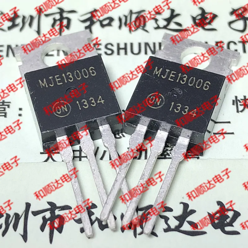 

10pcs/lot MJE13006 New stock TO-220 300V 8A