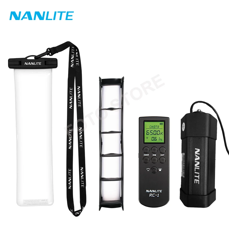 Nanlite PavoTube II 6C светильник аксессуары водонепроницаемая сумка Eggcrate софтбокс сетка