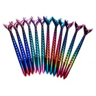 12 шт. в комплекте с милой русалкой шариковая ручка 1,0 мм синие чернила Подпись шариковая ручка Офис Школа Студент письма ручкой милые канцелярские принадлежности