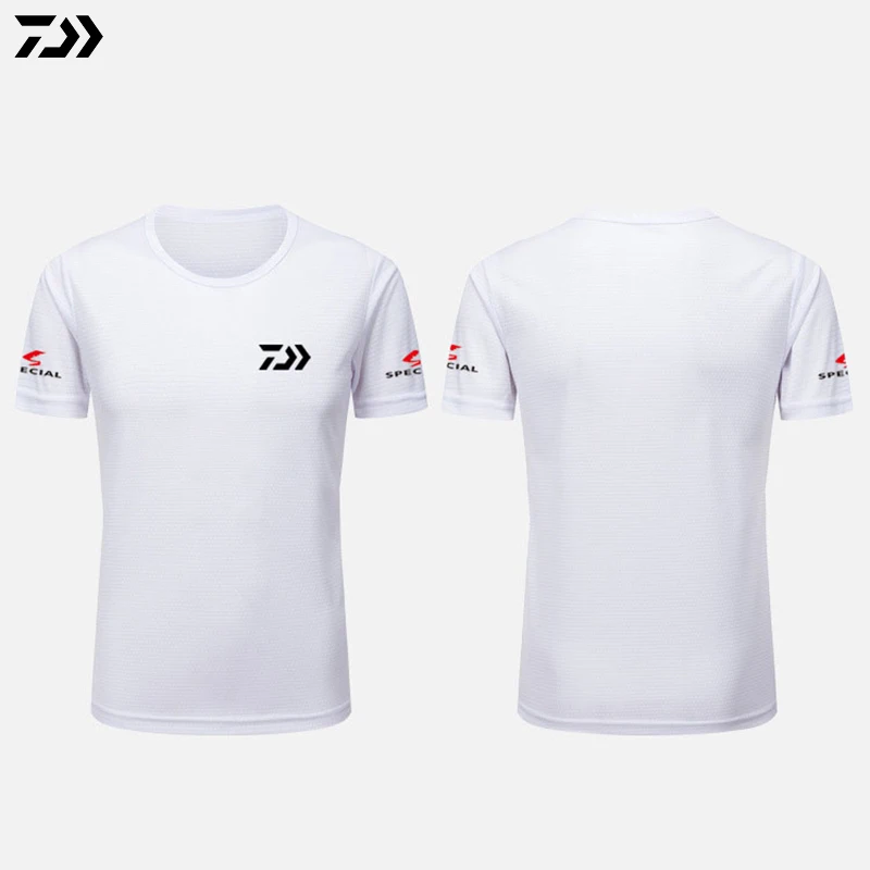 

2021 DAIWA Shirts Summer Fishing Quick-Drying Breathable Fishing Shirts Anti-UV Sun Protection Short Sleeve Fishing Clothing