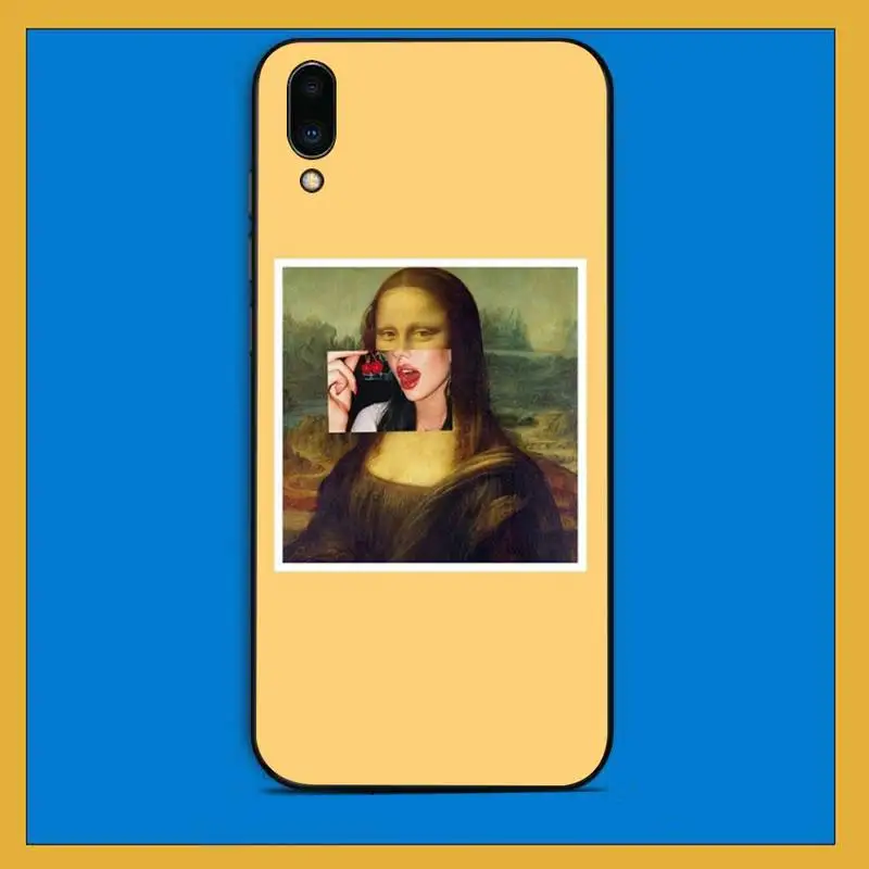 TOPLBPCS отличный художественный эстетический Ван Гог Мона Лиза ангел чехол для