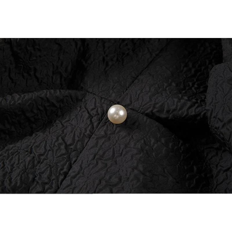 

Audrey Hepburn Gathered Waist Dresses Women French Square Collar Puff Sleeve Black Lady Ball Gown Dress Summer 2021 New Clothing
