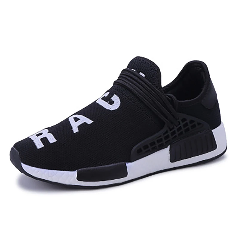 New Men's Casual Sports Shoes Jersey Loafers Flat Mesh Vulcanized Outdoor Running Men Non-slip Tenis Masculino | Обувь
