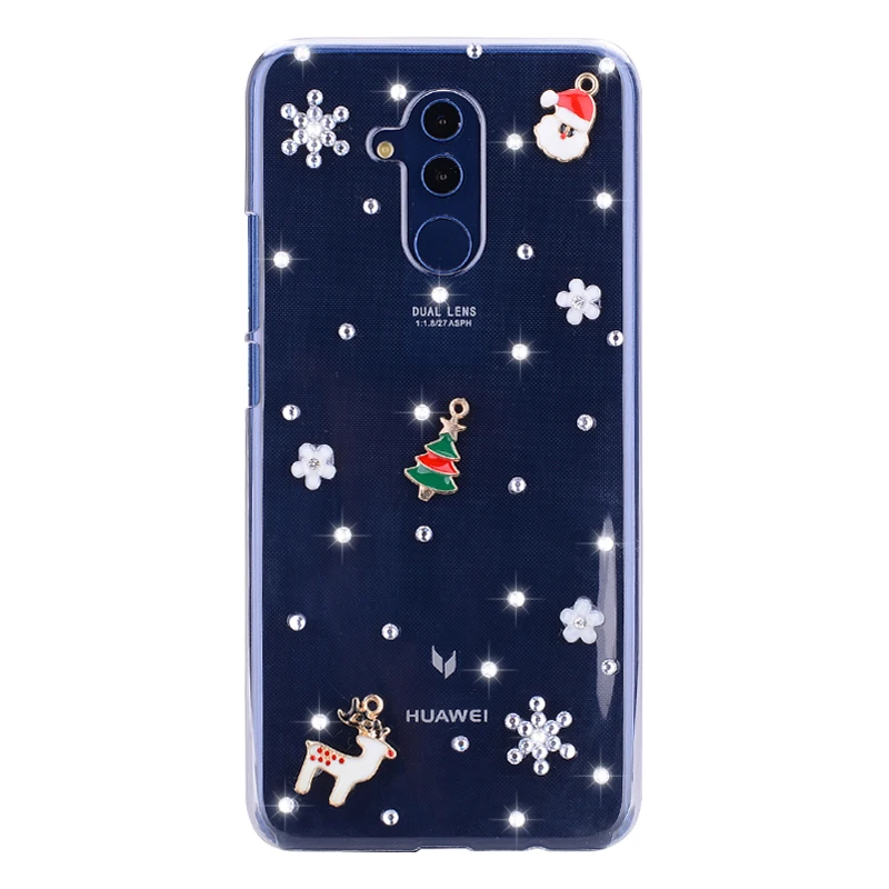 Чехол для телефона Honor 10i 9 8X 8A 9A view 30 20 s Рождественский прозрачный силиконовый