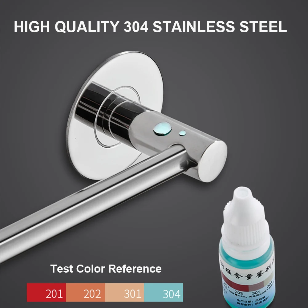 Ванная комната настенный Полотенца стойки двойной держатель направляющей