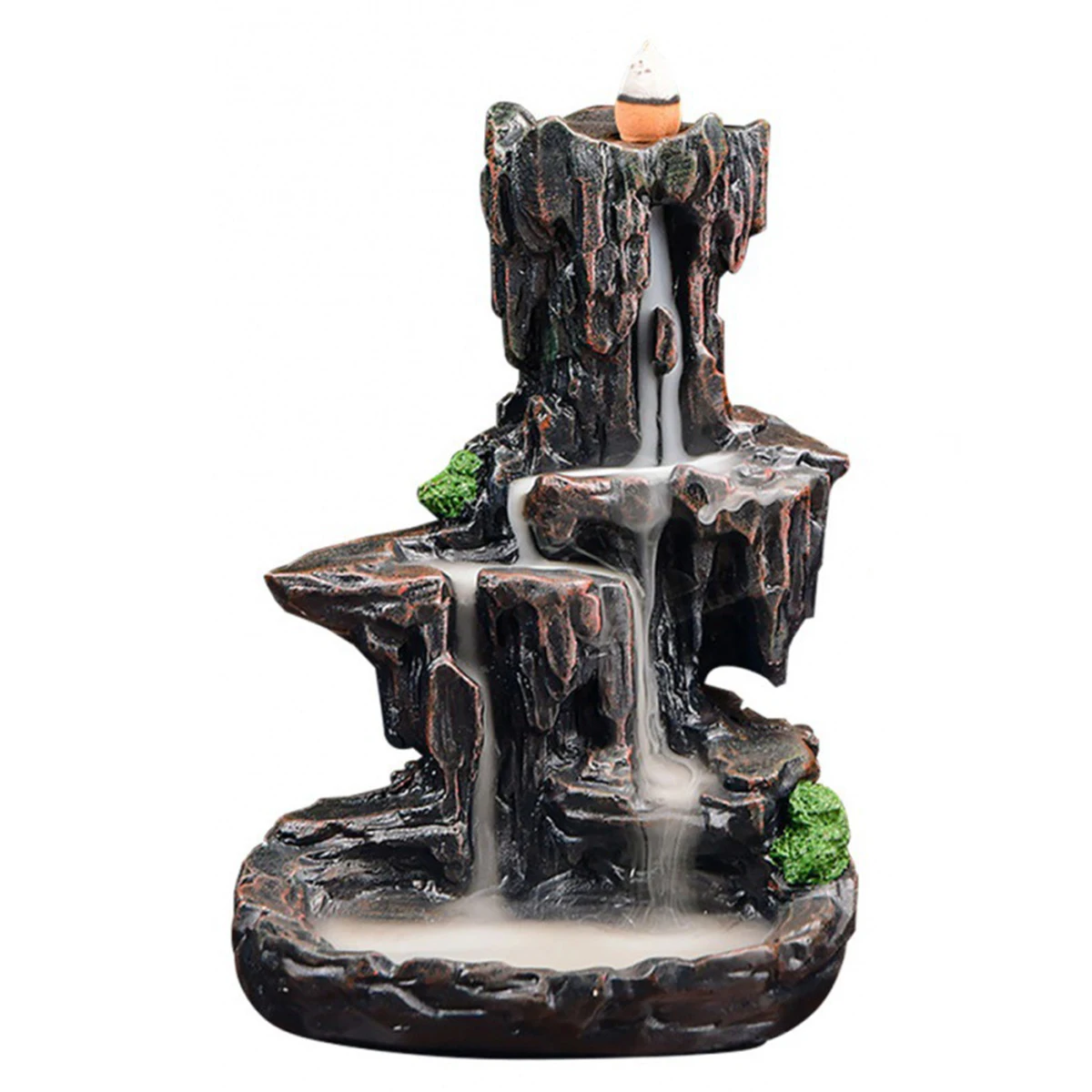 Бытовые искусственные горные и струящиеся водные технические конусы для