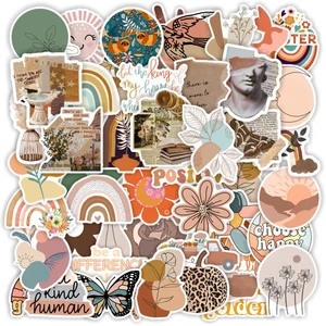103050pcs cute cartoon art bohemian aesthetic stickers graffiti decals scrapbooking laptop phone funny sticker for kids girls free global shipping