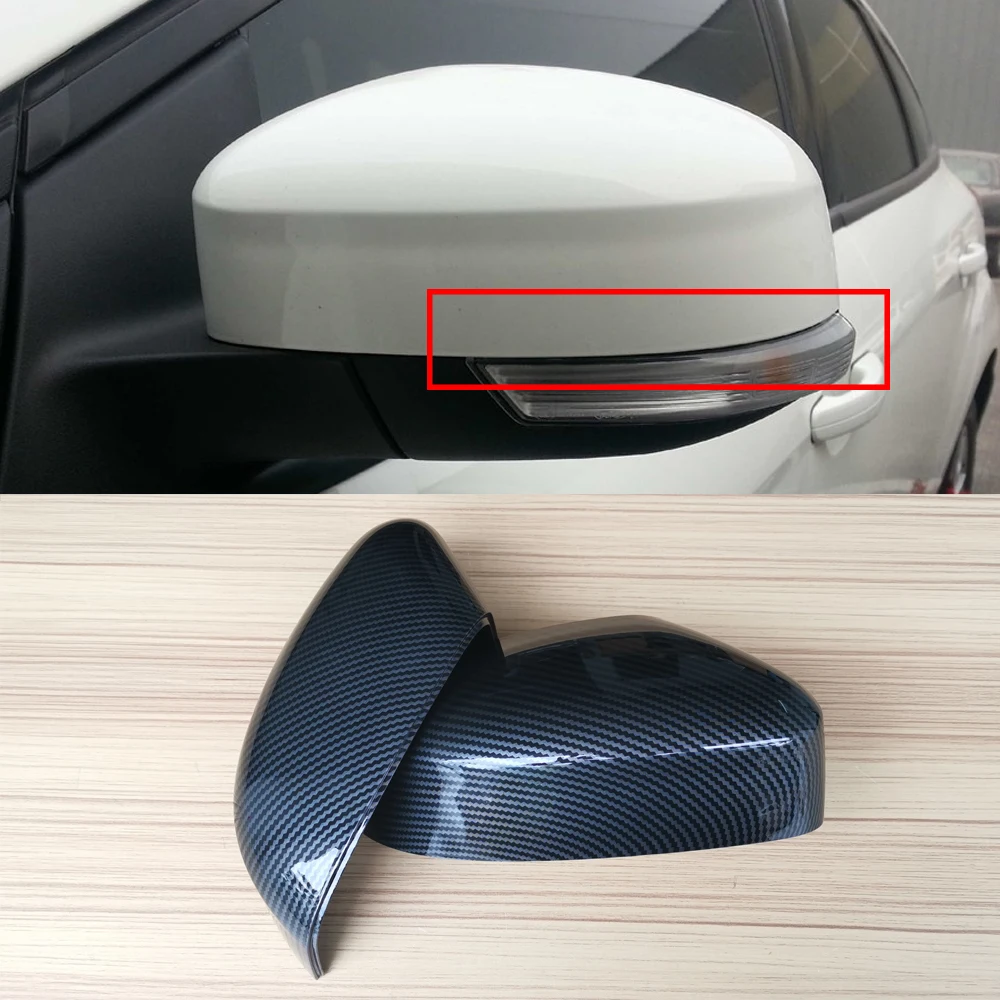 MK3 Карбон зеркальная Крышка для Ford Focus 2 MK2 3 MK3 RS ST 2004 2005-2008 2009 2010 2011 2012 2013- аксессуары для фокусировки - Цвет: MK3