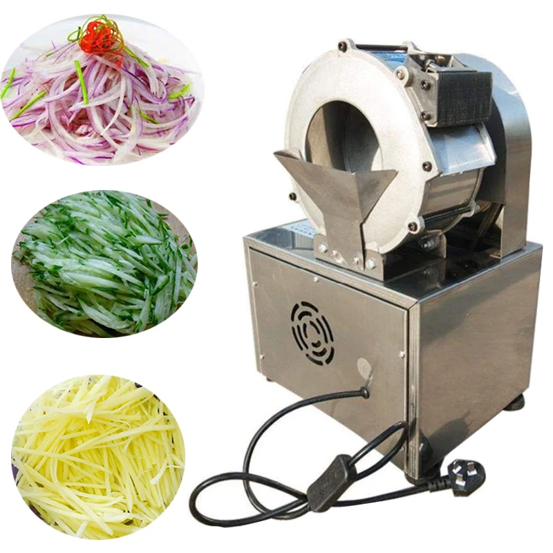 

2020 latest hot sale commercial electric shredder vegetable processing machine food slicer potato carrot shredder automatic shre