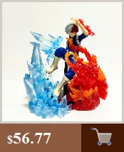 My Hero Academy Figure Todoroki Shoto Боевая сцена светодиодный светильник фигурка героя Boku No Hero Academy Shouto Todoroki ПВХ Модель игрушки