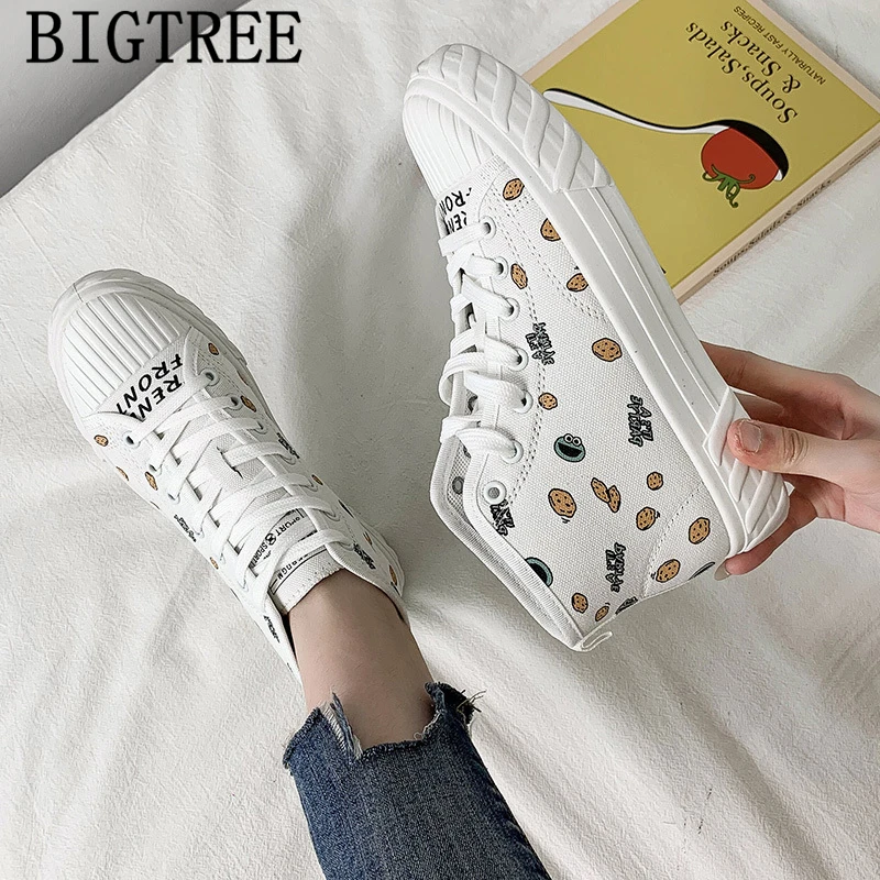 Высокие кеды Женская полотняная обувь повседневная Роскошная женская