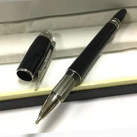 luxury black resin mon ballpoint pen blanc roller ball pens kawaii fountian pens for writing stationery