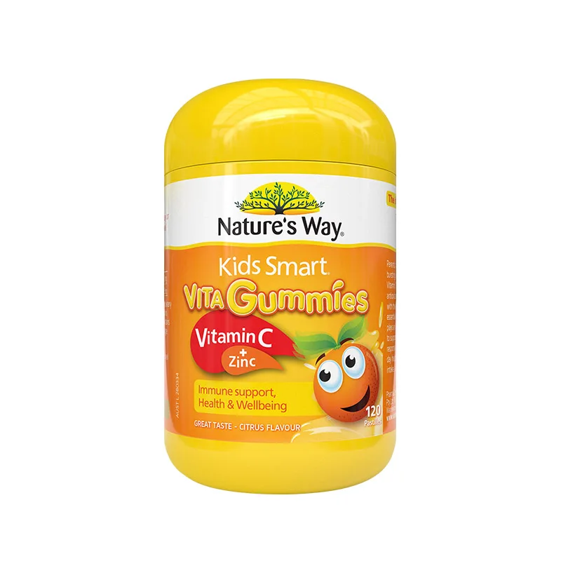 

Nature's Way Children's Vitamin C Gummies 120 Capsules/Bottle Free Shipping