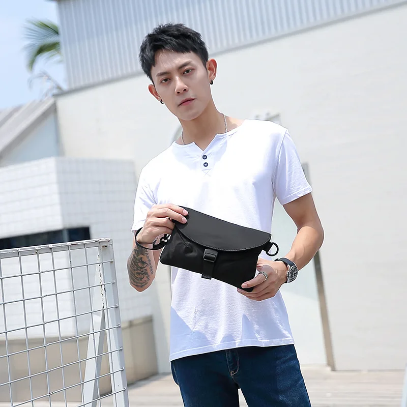 Мужская Наплечная Сумка в Корейском стиле стильная сумка через плечо Уличная