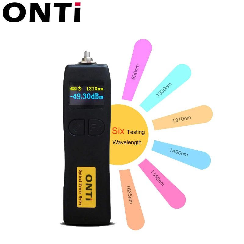 

ONTi -70~+6dBm and -50~+26dBm Handheld Mini Optical Power Meter