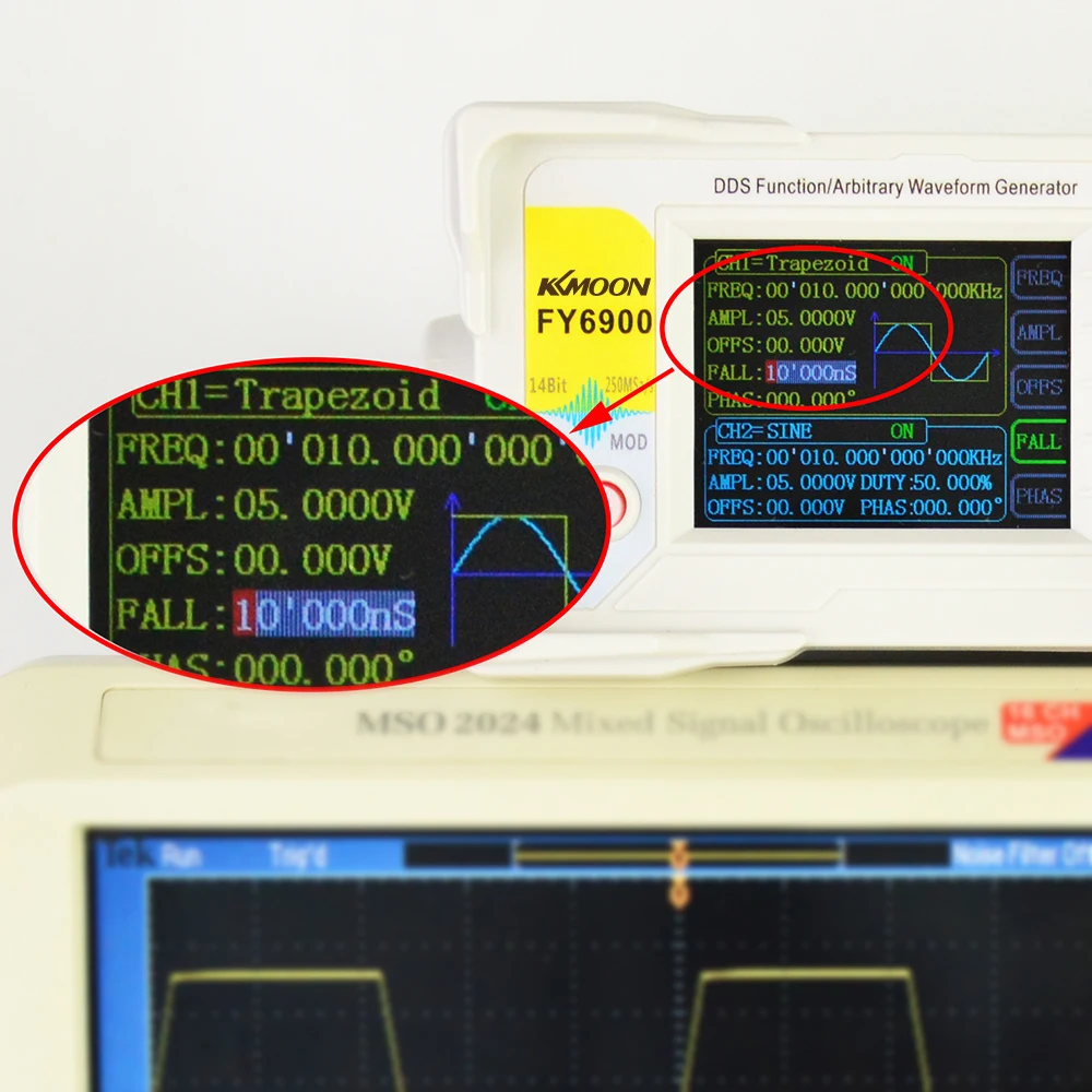 100MHz Function Signal Generator Digital DDS Dual-channel Signal/Arbitrary Waveform Source | Инструменты