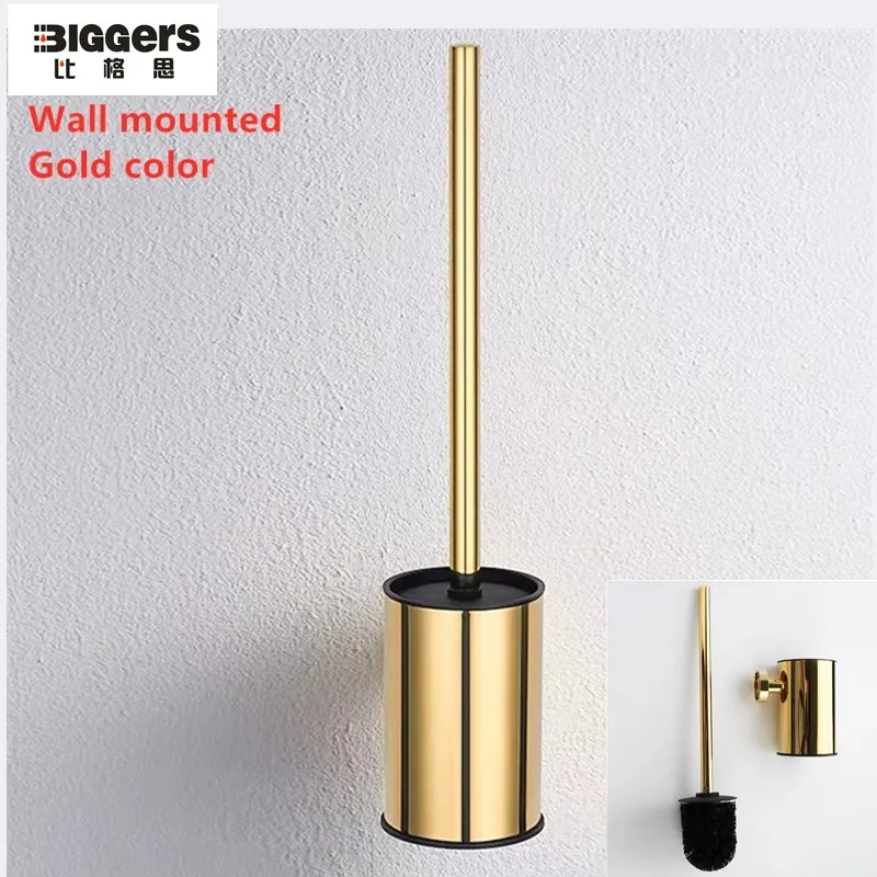 Biggers санитарный роскошный золотой цвет нержавеющая сталь настенный держатель