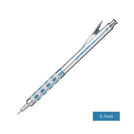 Одна деталь Pentel GraphGear 0,3/0,5/0,7/0,9 мм 1000 Алюминий баррель высокое качество составление механический карандаш - Цвет: 0.7mm  1pcs