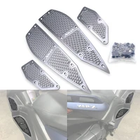 motorcycle footrest footboard foot pads pedal plate for yamaha x max xmax 300 xmax 400 xmax 250 xmax 125 2017 2018 2019 parts