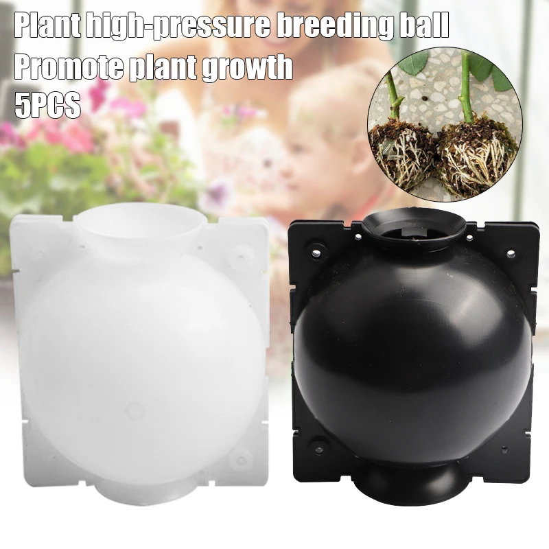 

1/2/5pcs Plant Rooting Ball Grafting Rooting Growing Box Breeding Case for Garden lpfk Nursery Pots Garden Planters Supplies New